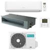 Hisense Climatizzatore Condizionatore Hisense Hi comfort più Canalizzato R32 Dual Split Inverter 12000 + 12000 BTU con U.E. 3AMW72U4RJC Classe A++/A+