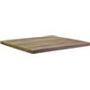 Vacchetti Top Tavolo Hpl Effetto Legno Naturale Quadro Cm70X50XH3 cm di Vacchetti