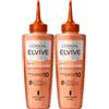 L'Oreal Paris L'Oréal Paris Siero Anticaduta Capelli - Trattamento Rinforzante Cute Senza Risciacquo Elvive Growth Booster Formula con Aminexil-R Niacinamide ed Estratto di Radice di Zenzero - 2 Flaconi da 102ml