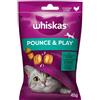 WHISKAS Pounce & Play 45g snack con pollo per gatti