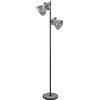 Eglo Leuchten my light Piantana a 2 luci orientabile cupola Barnstaple stile industial 2XE27 49722/20