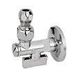 BUGATTI RUBINETTO FILTRO SOTTOLAVABO 1/2 x 10 mm CON SNODO E ROSETTA Modello Minnesota MADE IN ITALY