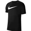 NIKE MAGLIA MANICA CORTA PARK 20 BAMBINO NERO BIANCO [25131]