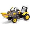 Peg Perego Maxi Escavatore Cavalcabile a Pedali Per Bambini da 2+ Anni