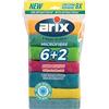Arix | Microfibre Panni Multiuso, 8 Morbidi Panni 30x30cm, Antibatterici, Rimuovere Sporco Ostinato, Cattura Polvere e Sporco