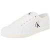Calvin Klein Donna Sneakers Vulcanizzate Essential Profilo Basso, Bianco (Triple Bright White), 39 EU