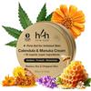 Hemp Help HEMP COSMETIC Crema Riparatrice con Miele di Manuka e Calendula - Idratazione Intensa per Pelle Secca e Sensibile | Con Propolis, Cera d'Api (80 ml)
