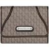 Montblanc Portafoglio in pelle e tessuto mocha Donna Montblanc