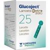 Menarini A. Menarini Diagnostics Glucoject EX 33G - Lancette sterili monouso per prelievo capillare, 25 pezzi