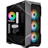 COOLER MASTER COOLER CASE TD500 MESH PRE ASSEMBLATO CON DISSIPATORE 360 SUL FRONTALE (RADIATORE CUSTOM) + PSU ATX