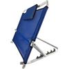 Mobiclinic®, Schienale Regolabile, 5 Livelli di Inclinazione, Cuscino Imbottito, Tessuto Traspirante, Pieghevole e Portatile, Ergonomico, Ideale per Letto, Lettura, Mangiare, Patria