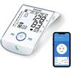 Beurer BM 85 Misuratore di Pressione da Braccio, Bluetooth, Indicatore Valore a Riposo, Ricaricabile, Display Retroilluminato, Rilevazione Aritmie, USB, Memoria 2 Utenti