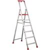 SVELT MAREA Scala in Alluminio per utilizzo professionale leggero, 6 Gradini