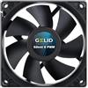 GELID SOLUTIONS 783195 Dissipatore Ventola Silent PWM 80x80x25 12V Nero
