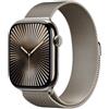 Apple Watch Series 10 GPS + Cellular 46mm Natural Titanium Case with Natural Mil