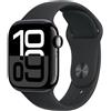 Apple Watch Series 10 GPS + Cellular 46mm Jet Black Aluminium Case with Black Sp