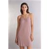 Intimissimi Camica Da Notte Spallina Sottile Chic Comfort Rosa Scuro