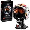 LEGO Star Wars Casco di Luke Skywalker (Red Five), Kit Modellismo Adulti, Elmo da Collezione, Idea Regalo da Esposizione per Uomo e Donna Fan di Guerre Stellari 75327