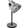 Eglo Leuchten my light Lampada da tavolo a 1 luce orientabile cupola Barnstaple stile industial 1XE27 49718/20