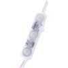 M LEDME Moduli Led SMD 12V 1,2W 3 Led IP68 catena 20pz per insegne pubblicitarie Bianco freddo 6500K M LEDME