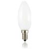 Ideal Lux E14 OLIVA 4W 3000K CRI80 BIANCO Mod. 101231 Confezione Kit 10 Lampadine