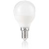 Ideal Lux E14 SFERA 6W 3000K CRI80 BIANCO Mod. 151731 Confezione Kit 10 Lampadine