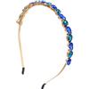YUHANGCIYE Gemme Tiaras Hairband per feste di nozze Strass Cerchietto Cerchietto Cerchietto Musica Festival Ornamenti per capelli per spettacoli teatrali femminili Fascia per capelli per feste e
