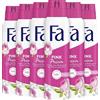 FA Deodorante spray 150 ml Pink Passion, confezione da 6 scorte annuali, 6 x 150 ml