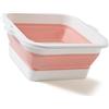 HEEPDD Secchio per Piedi Pieghevole, Vasca Idromassaggio per Piedi di Grande capacità Massaggiatore Bacinella per Pediluvio Secchio per Immersione dei Piedi in Silicone Vaschetta (GRAY)