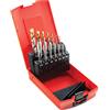 Dormer Serie L114303 L114 HSS DIN Tap-Drill Set, luminoso, E297 + A002, 14 pezzi