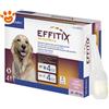 Virbac Dog EFFITIX Spot-On Cani di Taglia Grande (20-40kg) - Confezione Da 4 Pipette