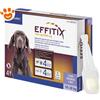 Virbac Dog EFFITIX Spot-On Cani di Taglia Media (10-20kg) - Confezione Da 4 Pipette