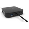 i-tec Docking station USB-C 2 x 4K - 2 x DisplayPort 1 x USB-C 3 x USB 3.0 2 x USB 2.0 1 x GLAN 1 x audio/microfono
