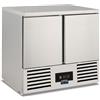 KLIMAITALIA Saladette refrigerata 2 porte - Statica - cm 90 x 70 x 87 h