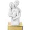 BONGELLI PREZIOSI Scultura Statua Busto Famiglia 15cm Oro Marmorino