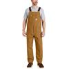 Carhartt Salopette In Tessuto Duck, Vestibilità Comoda, Uomo, Marrone (Carhartt), 36W / 30L