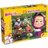 Liscianigiochi l'Orso Masha Puzzle DF maxifloor 24, 104826, Multicolore