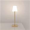 Palmina Lampada da tavolo ricaricabile, Lampada da tavolo senza fili RGB Multicolore dimmerabile touch per ristorante camera da letto Lampada da tavolo lampada da scrivania