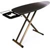 Vipmenaje HOUSE & LOVE Asse da stiro professionale XXL GoldVIP 130 x 47 cm - Per ferro con caldaia, alluminio anodizzato leggero e struttura stabile - Altezza regolabile - Prodotto in Europa