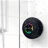 kiorziesk Cassa Doccia Bluetooth Altoparlante Bagno Bluetooth Impermeabile con Ventosa Shower Speaker Bluetooth con Luce RGB Stereo Cassa Bluetoth Portatile Wireless Bassi Stereo per Viaggi Doccia Esterno
