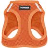 Best Pet Supplies Voyager Step-in Air - Pettorina per cani e gatti di taglia piccola e media (arancione), per tutte le condizioni atmosferiche, taglia XS