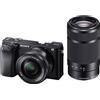 Sony Alpha 6100 + 16 50mm OSS II + 55 210mm OSS con borsa - garanzia Sony Italia 2 anni