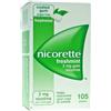 Nicorette Johnson & Johnson Nicorette Freshmint Disassuefazione Tabagismo 105 Pezzi