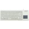 CHERRY G84-5500 XS, Teclado Compacto con Touchpad, Distribución Alemana (QWERTZ), Con Cable (Puerto USB-A), Interruptores Mecánicos CHERRY ML, Gris Claro