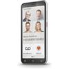 Emporia SMART.5 Mini Smartphone 4G Smartphone semplice da usare per persone anziane/senior, Pulsante SOS, Schermo da 4,95 pollici, Android 13, Fotocamera da 13 MP, Nero