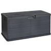 Sarmog Baule Alpha 340lt Resina Antracite 118x59x57 Cm