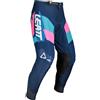 Leatt Pantaloni Moto Cross Enduro Leatt 4.5 Blu/Pink
