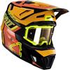Leatt Casco Moto Cross Leatt KIT MOTO 7.5 V24 CITRUS Arancio