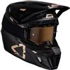 Leatt Casco Moto Cross Leatt KIT MOTO 9.5 CARBON V25 Nero