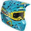 Leatt Casco Moto Cross Leatt KIT MOTO 8.5 V25 CHEETAH Azzurro